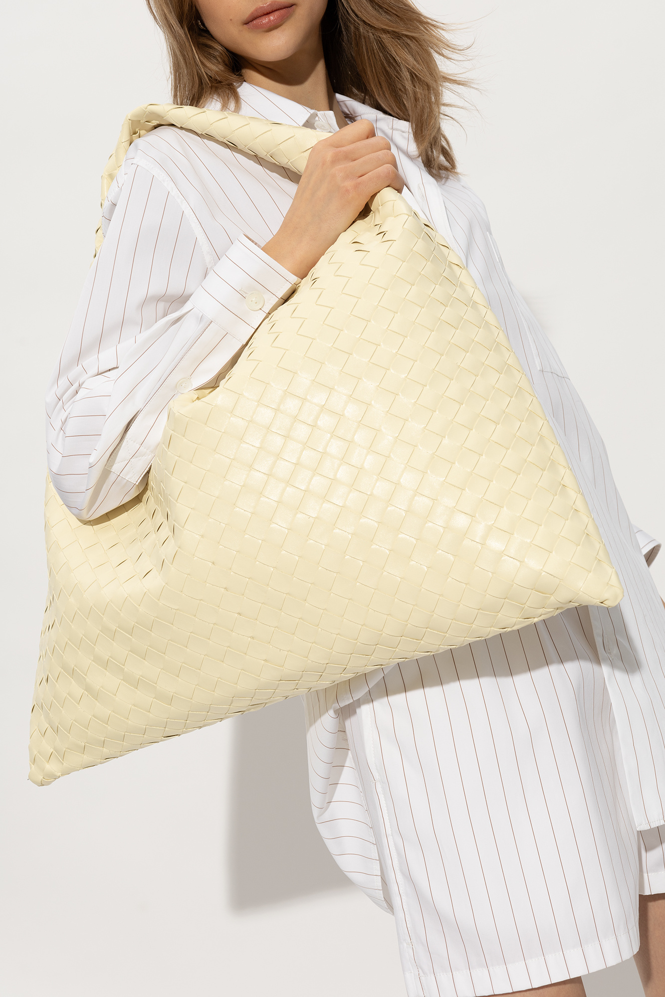 shirt z tkaniny frotte bottega veneta t shirt | Bottega